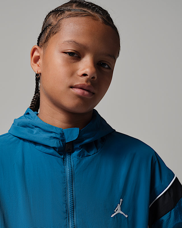 GIACCA RAGAZZO JORDAN JDB ESSENTIALS DRAFT – BLU