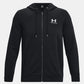 GIACCA FELPA UOMO UNDER ARMOUR ICON FLEECE IN MISTO COTONE – NERO