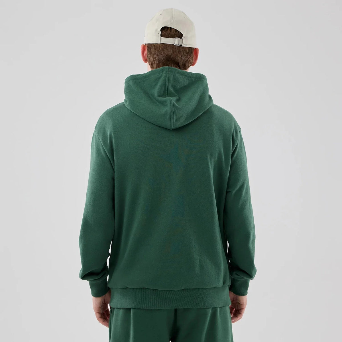 FELPA CON CAPPUCCIO NEW ERA NEW YORK YANKEES ESSENTIAL FLEECE – VERDE SCURO