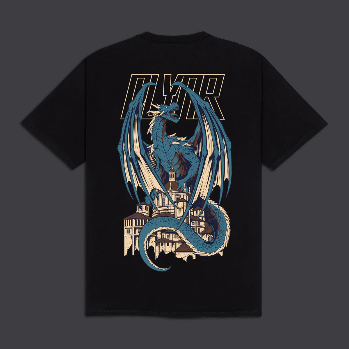 T-SHIRT BLUE DRAGON