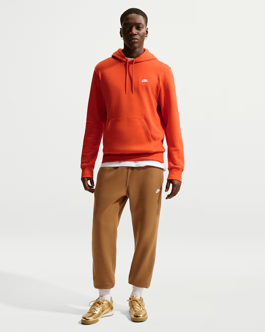 PANTALONI UOMO NIKE SPORTSWEAR CLUB FLEECE – MARRONE