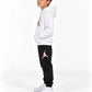 TUTA BAMBINO JORDAN SWOOSH FLEECE SET – BIANCO/NERO