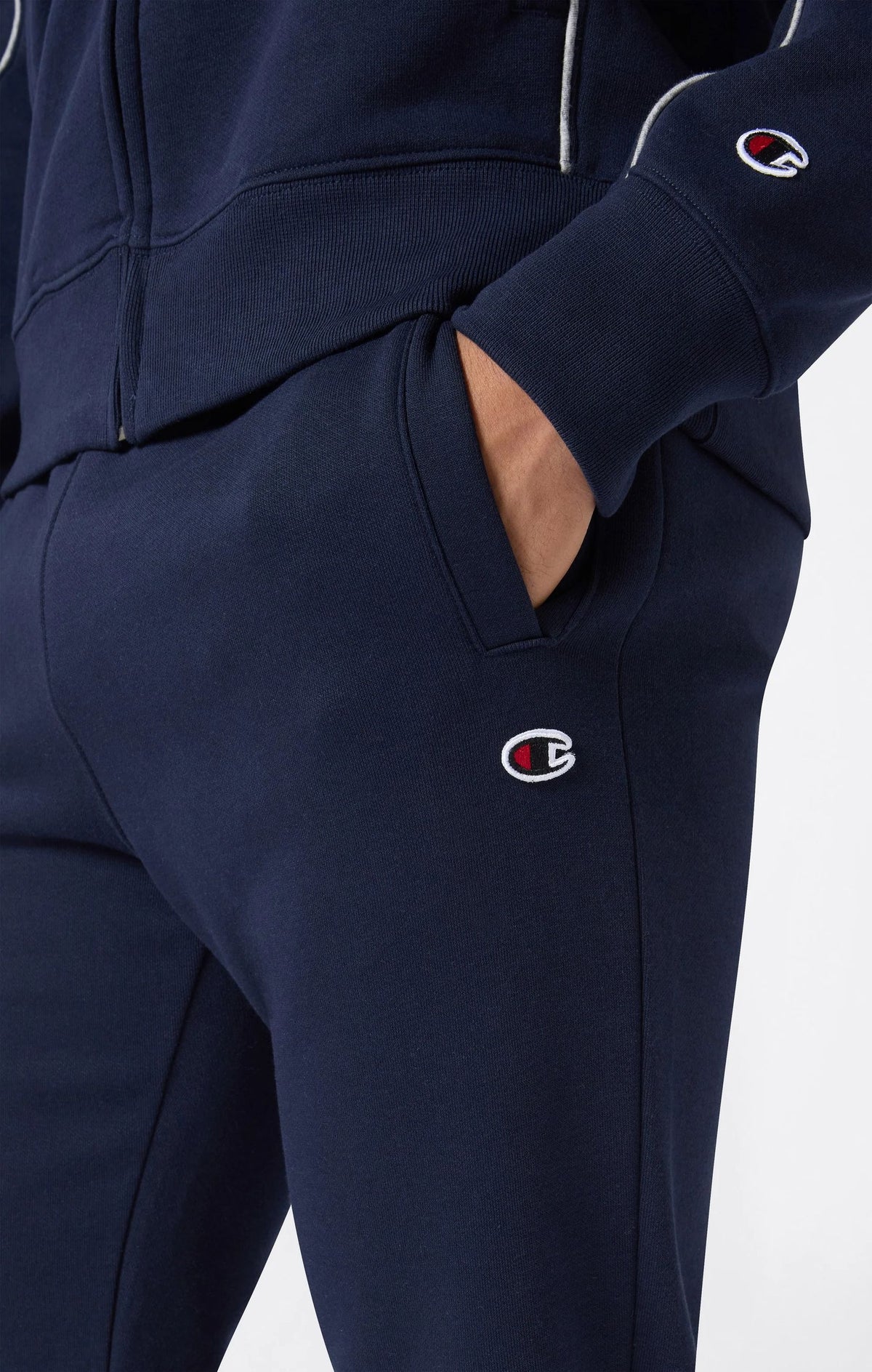 TUTA UOMO CHAMPION POWER BLEND FULL ZIP – BLU