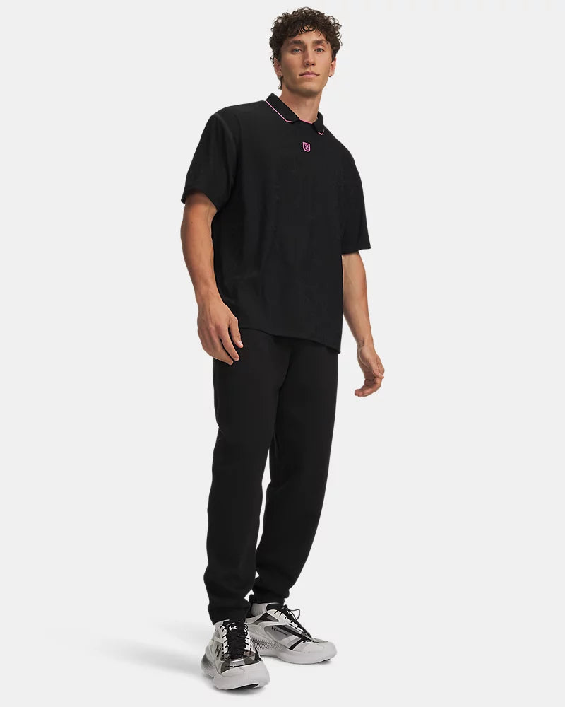 PANTALONI JOGGER UOMO UNDER ARMOUR DOUBLE KNIT FLEECE – NERO