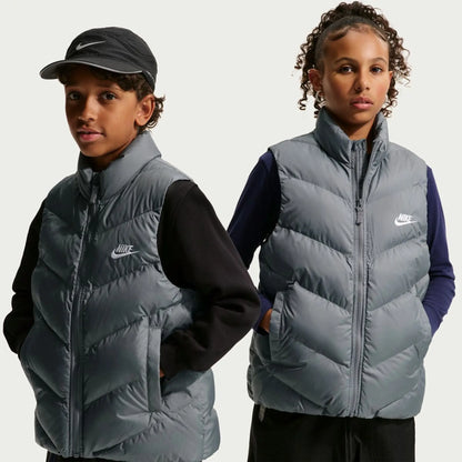 SMANICATO RAGAZZO NIKE THERMA-FIT ALL DAY PLAY – GRIGIO