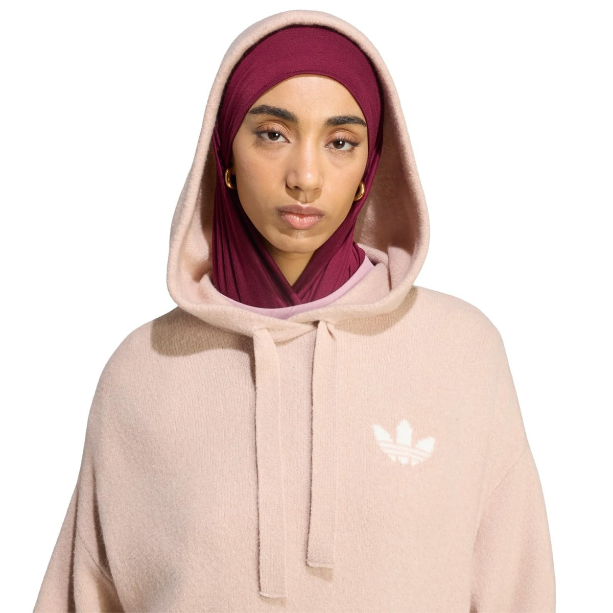 FELPA DONNA ADIDAS ORIGINALS ESSENTIALS HOODIE – ROSA
