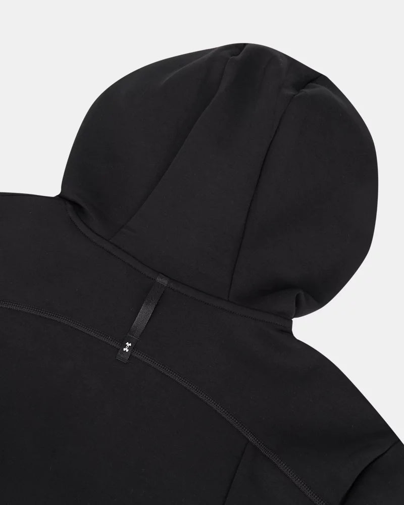 GIACCA CON CAPPUCCIO UOMO UNDER ARMOUR UNSTOPPABLE FLEECE – NERO