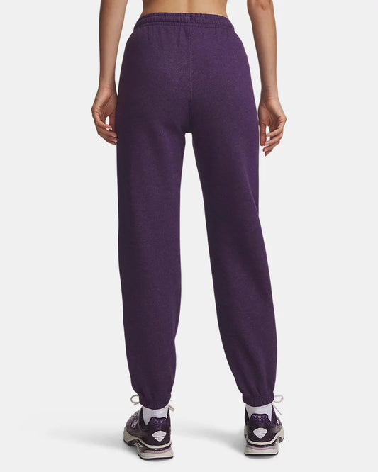 PANTALONI TUTA JOGGER DONNA UNDER ARMOUR FLEECE IN MISTO COTONE – PURPLE ECHO LIGHT HEATHER / VIOLA