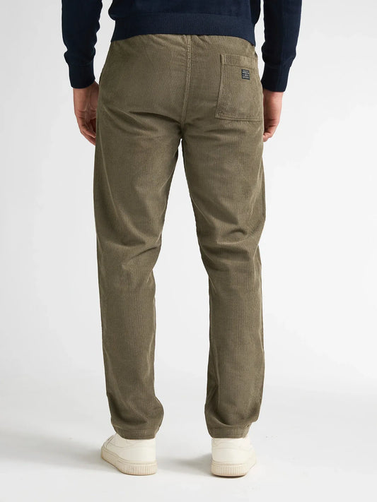 PANTALONI CARGO UOMO IN VELLUTO PETROL INDUSTRIES TAPERED FIT – FANGO