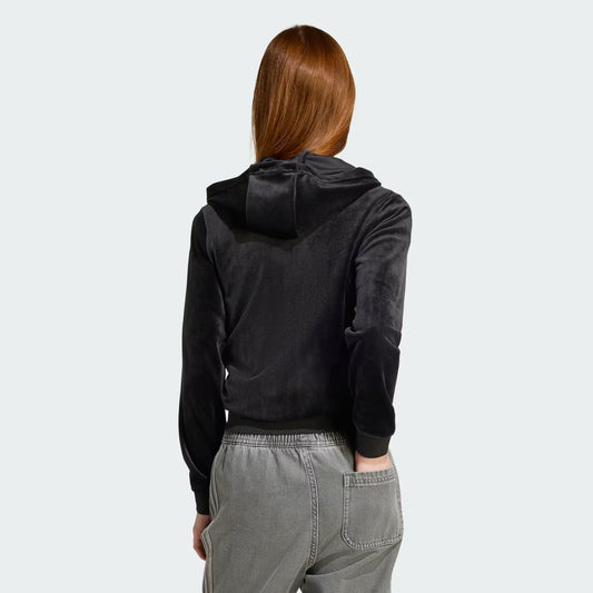 FELPA GIRLS VELOUR FULL ZIP