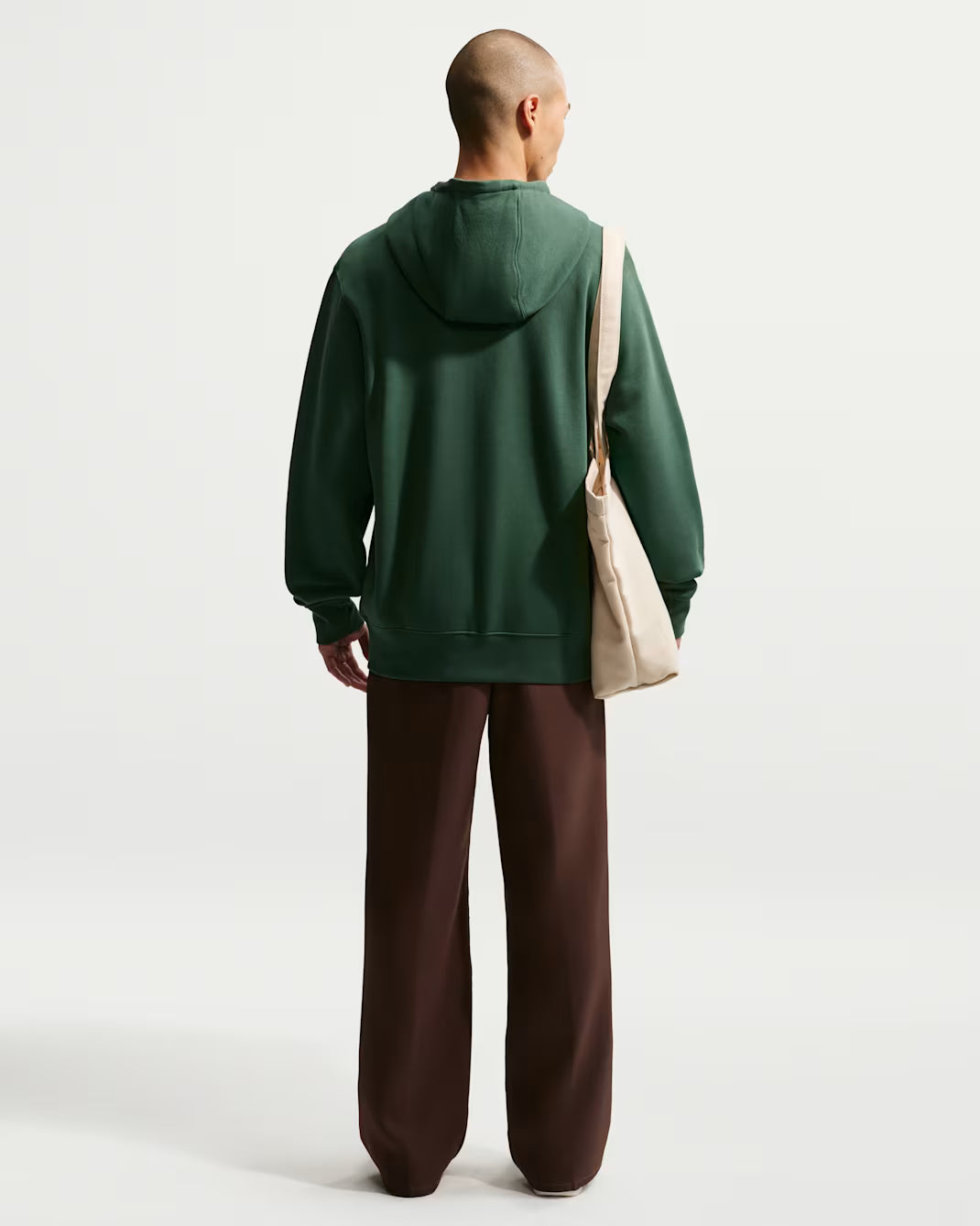 FELPA UOMO NIKE CLUB FLEECE FULL-ZIP – VERDE
