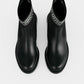 STIVALETTO DONNA LOVE MOSCHINO ANKLE BOOTS – NERO