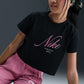 T-SHIRT GIRLS ATHLETIC CROPPED