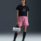 T-SHIRT GIRLS ATHLETIC CROPPED