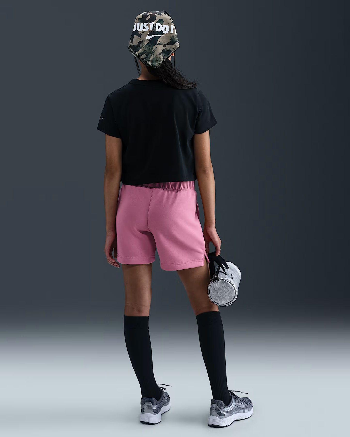 T-SHIRT GIRLS ATHLETIC CROPPED