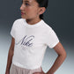 T-SHIRT GIRLS ATHLETIC CROPPED