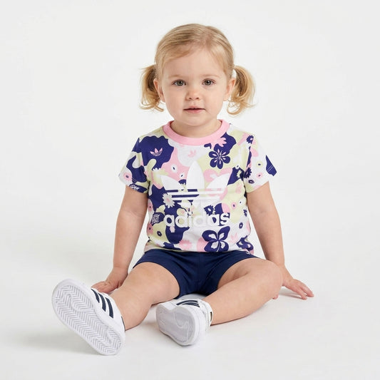 T-SHIRT INFANT FLOWER ALLOVER PRINT