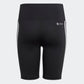 SHORT GIRLS 3-STRIPES TRAINING BIKER TIGHTS