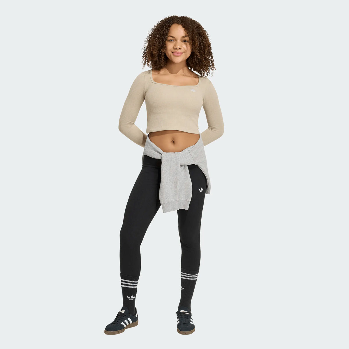 LEGGINGS KIDS MINI RIB WAIST