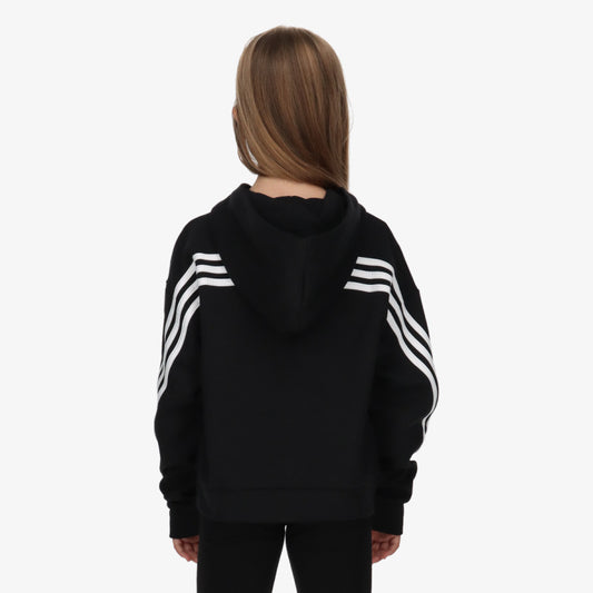 FELPA GIRLS FUTURE ICONS 3-STRIPES FULL-ZIP