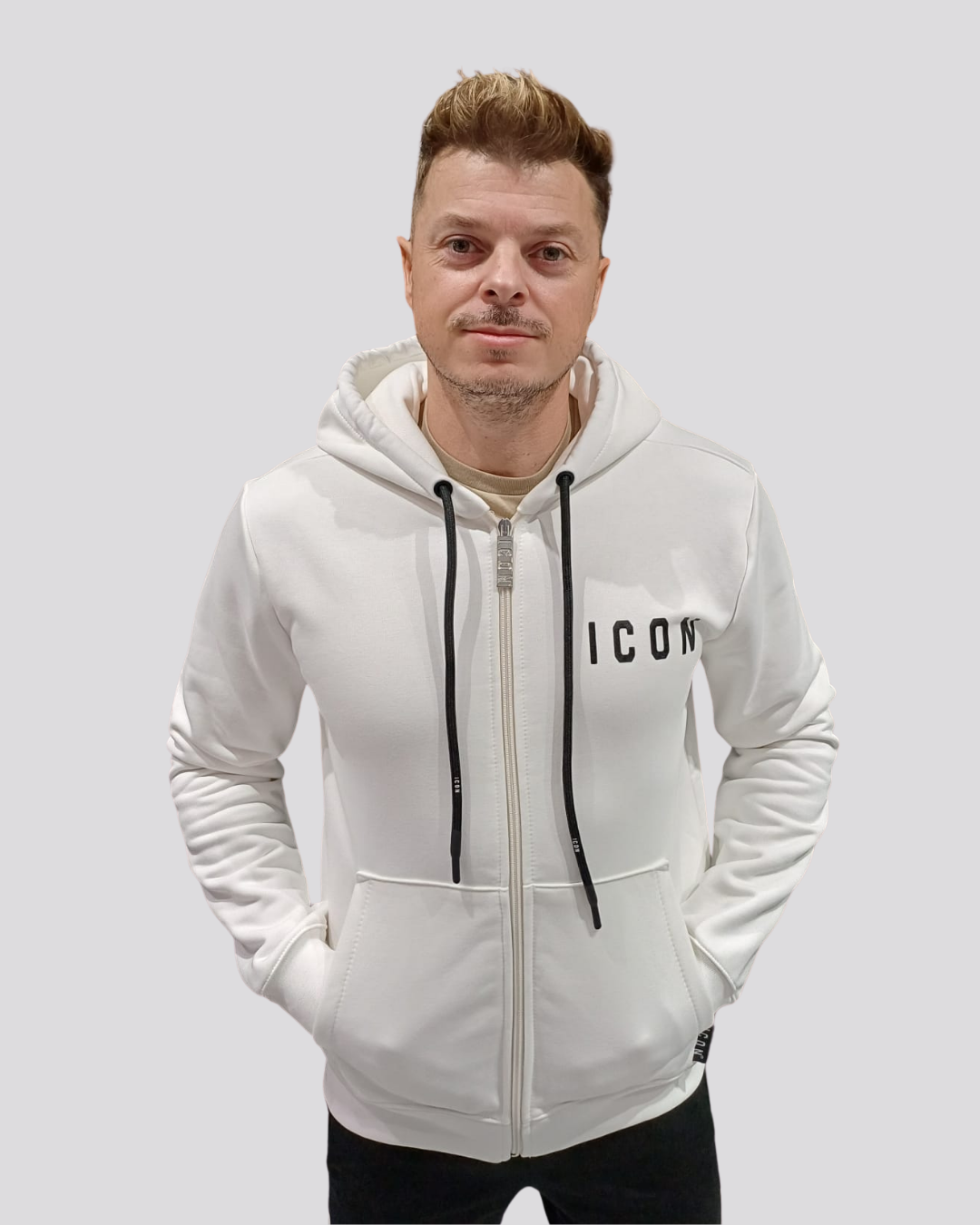 FELPA BASIC LOGO FULL ZIP