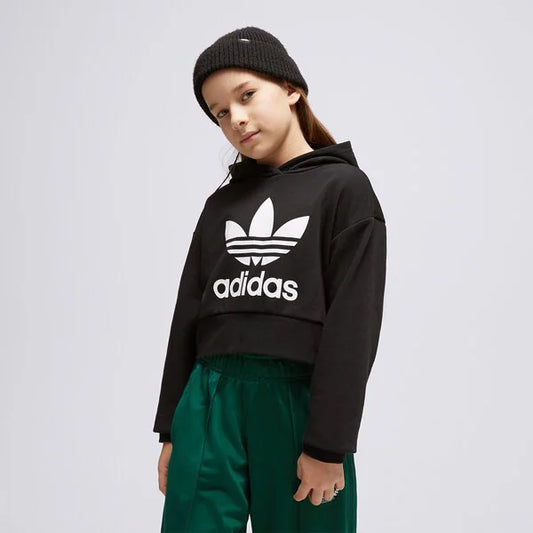 FELPA GIRLS ADICOLOR CROPPED TREFOIL