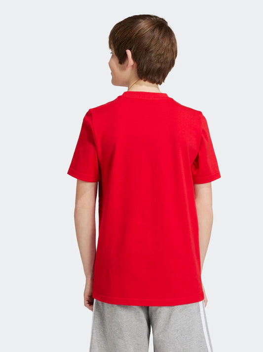 T-SHIRT KIDS LINEAR GRAPHIC CAMO
