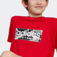 T-SHIRT KIDS LINEAR GRAPHIC CAMO