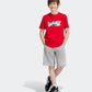 T-SHIRT KIDS LINEAR GRAPHIC CAMO