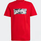 T-SHIRT KIDS LINEAR GRAPHIC CAMO