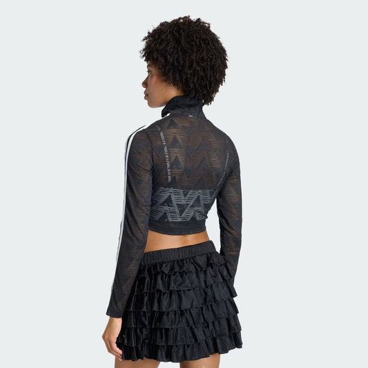 GIACCA CROP TOP LACE FIREBIRD