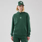 FELPA CON CAPPUCCIO NEW ERA NEW YORK YANKEES ESSENTIAL FLEECE – VERDE SCURO