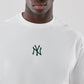 T-SHIRT OVERSIZE UNISEX NEW ERA NEW YORK YANKEES MLB MIDI LEAGUE ESSENTIAL – BIANCO