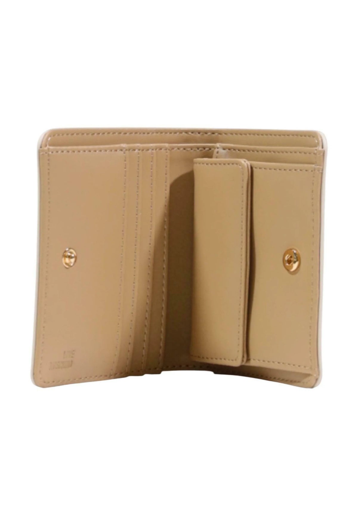 PORTAFOGLIO DONNA LOVE MOSCHINO MEDIO – AVORIO/BEIGE