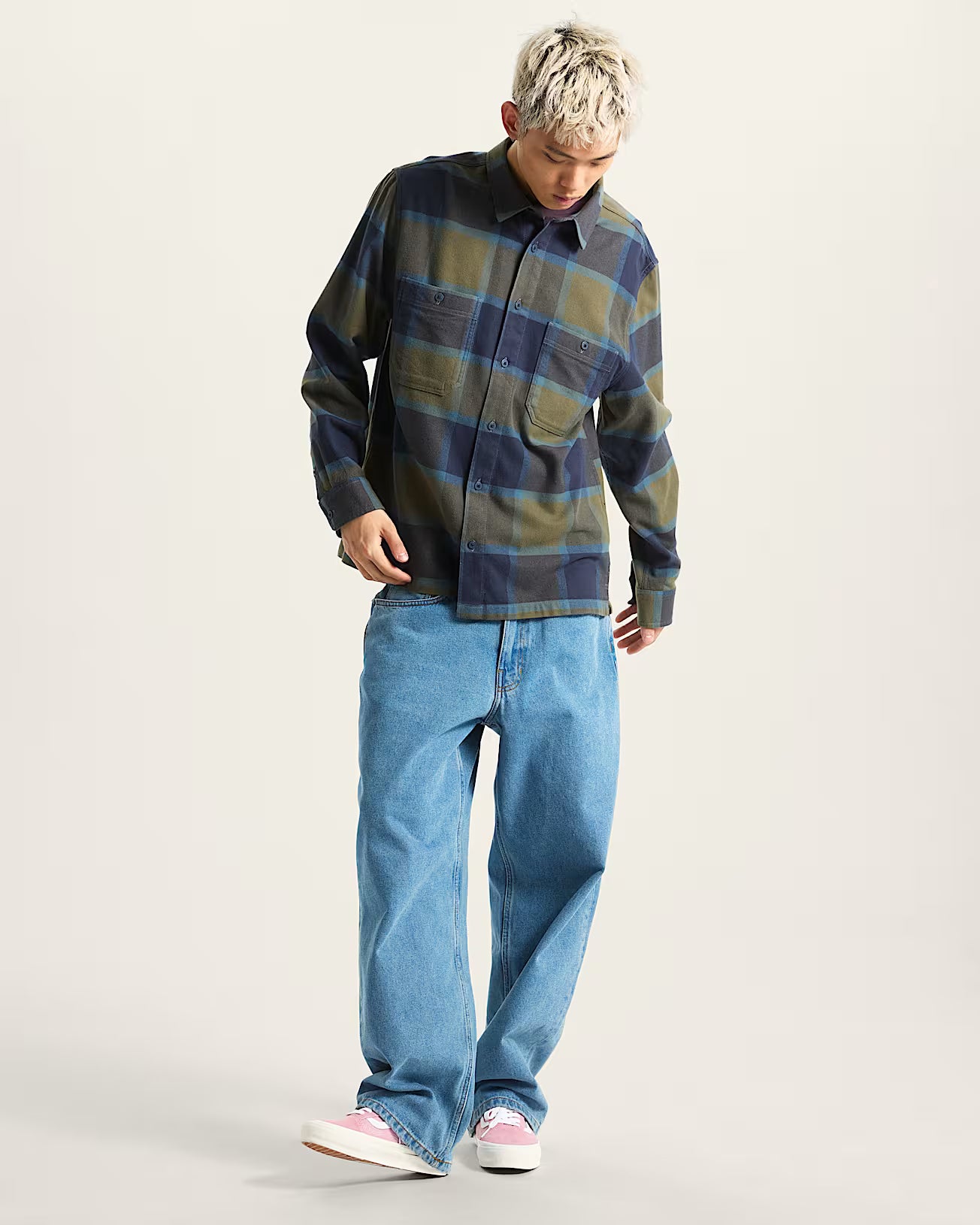CAMICIA LARKSPUR PLAID FLANNEL