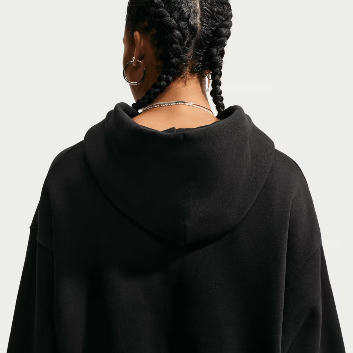FELPA STUDIO OVERSIZED CROPPED FLEECE