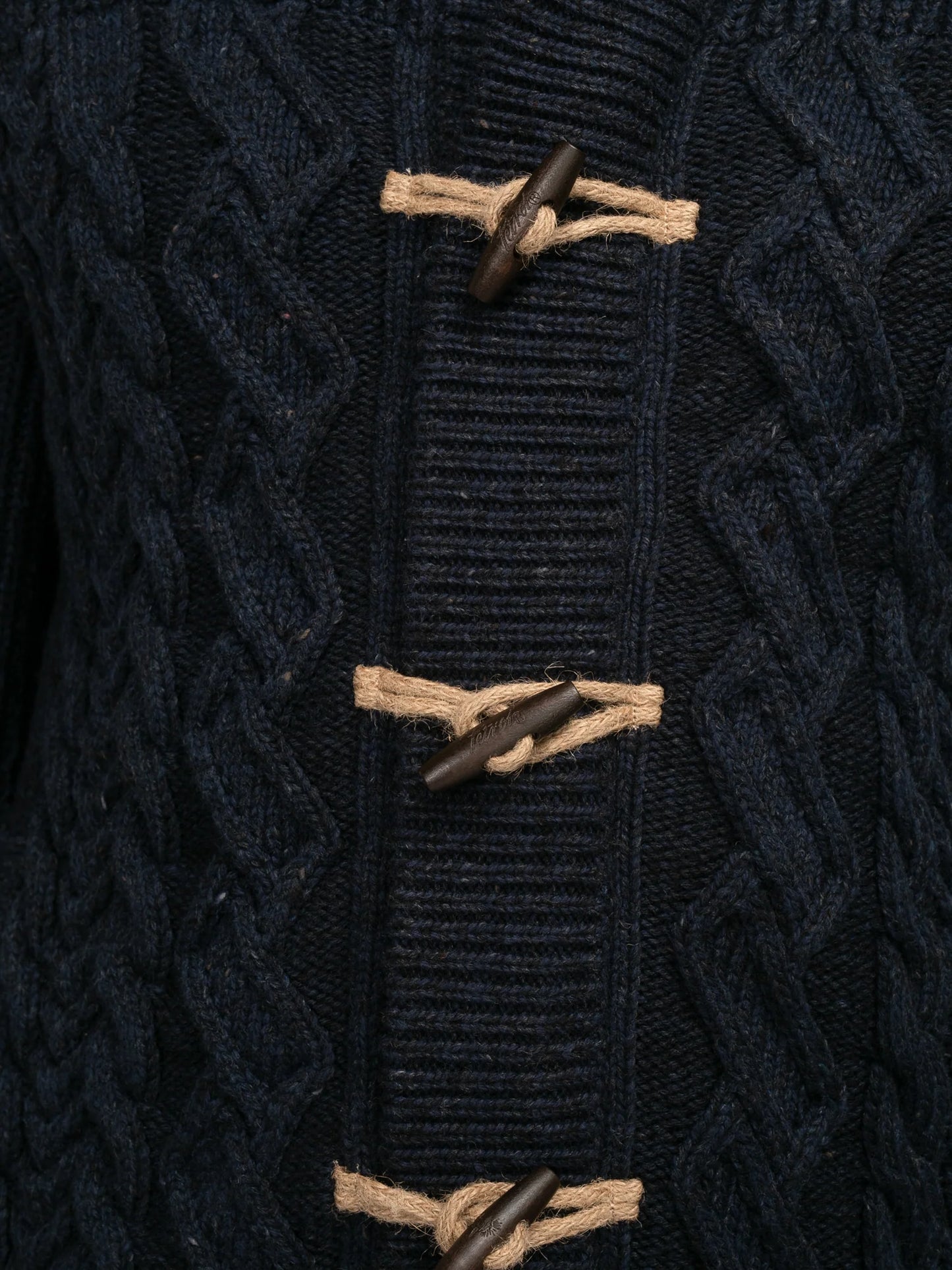 CARDIGAN PORTAGE RIB-KNIT