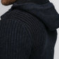 CARDIGAN PORTAGE RIB-KNIT