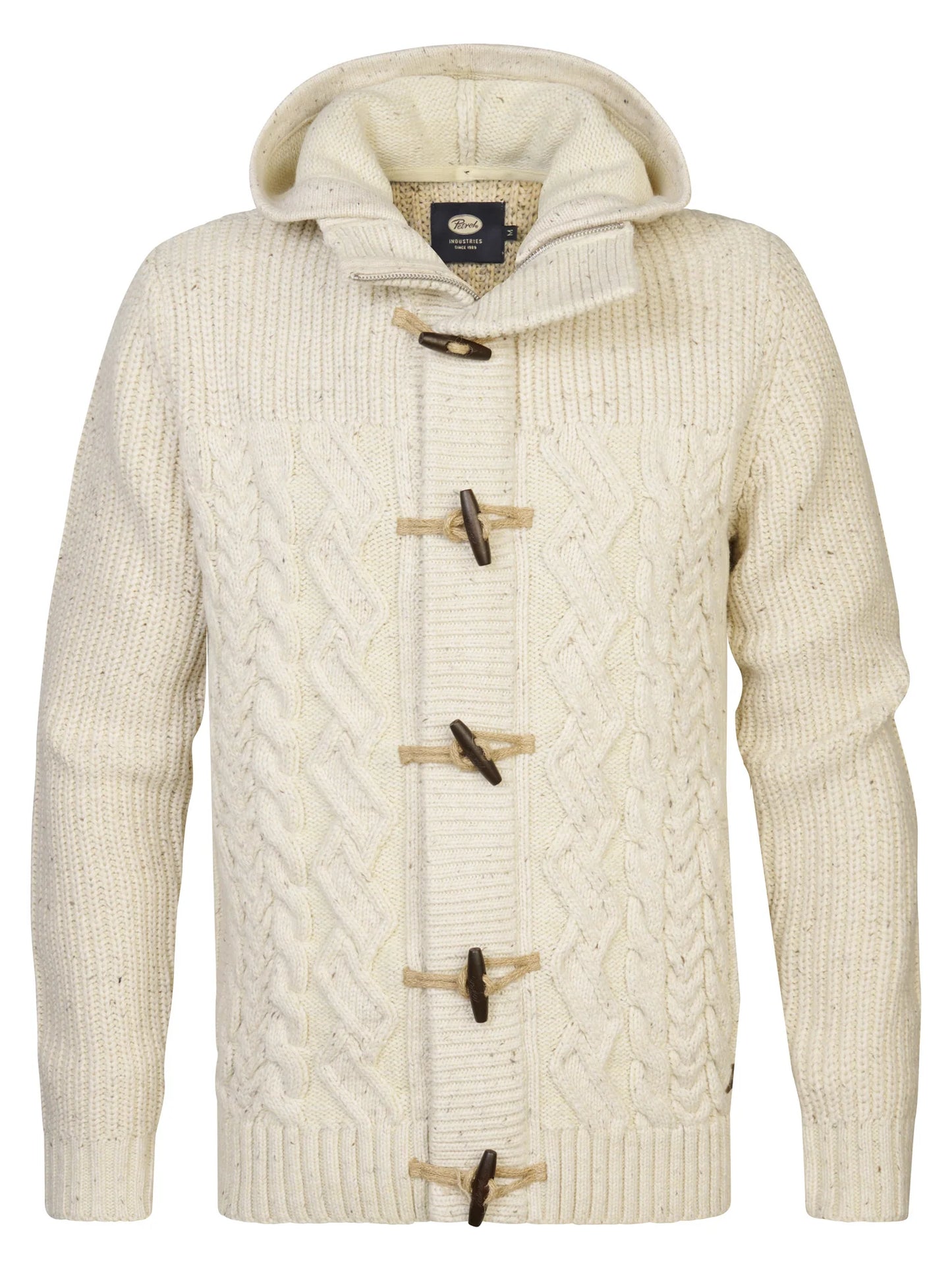 CARDIGAN PORTAGE RIB-KNIT