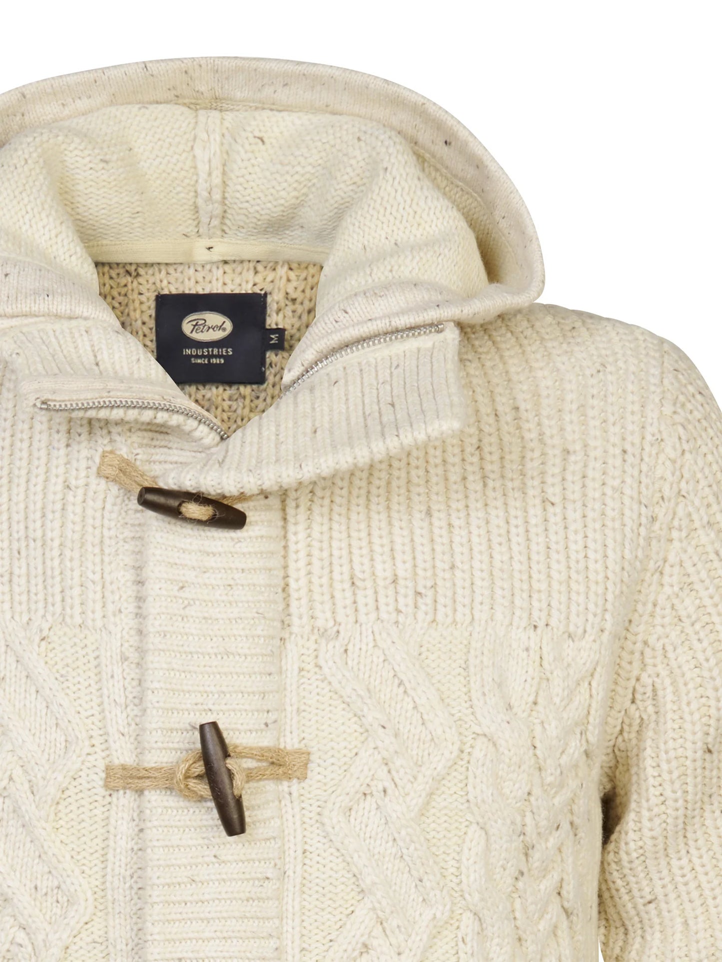 CARDIGAN PORTAGE RIB-KNIT