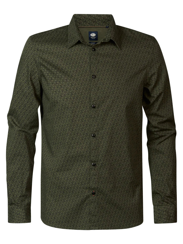 CAMICIA AOP SLIM FIT