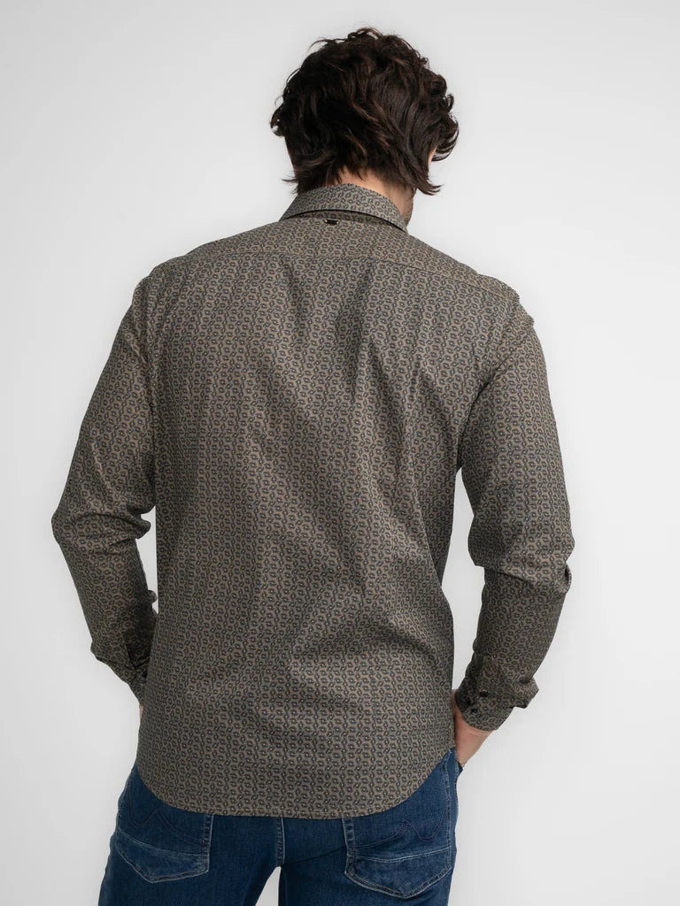 CAMICIA AOP SLIM FIT