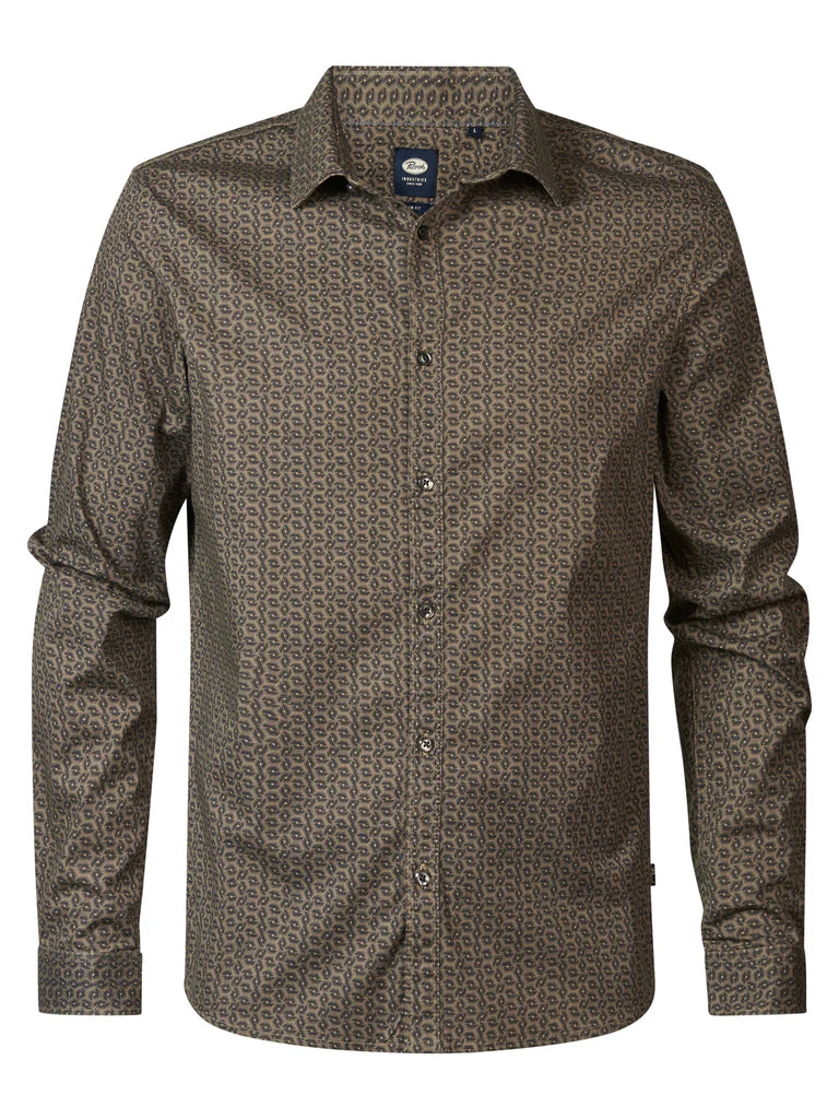 CAMICIA AOP SLIM FIT