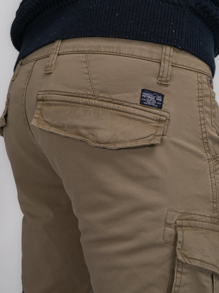 PANTALONI CARGO TAPERED FIT