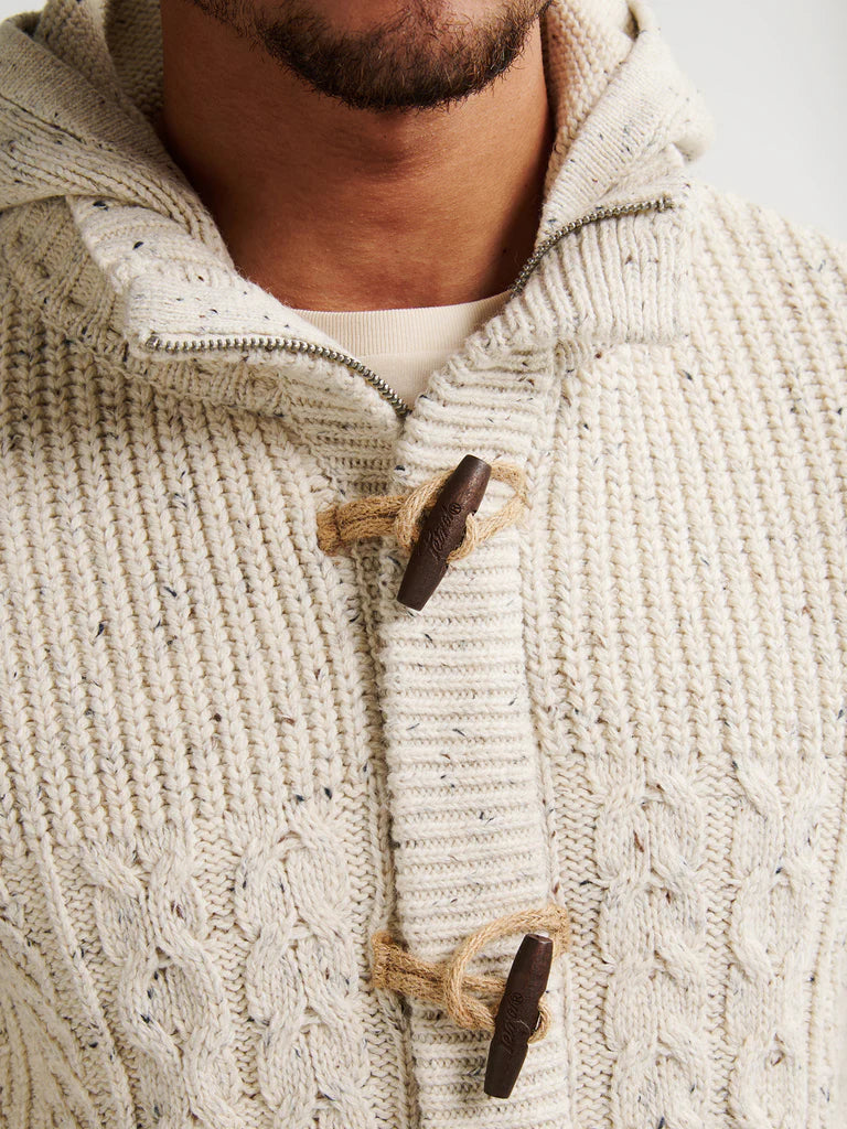CARDIGAN CABLE-KNIT ANCHORAGE