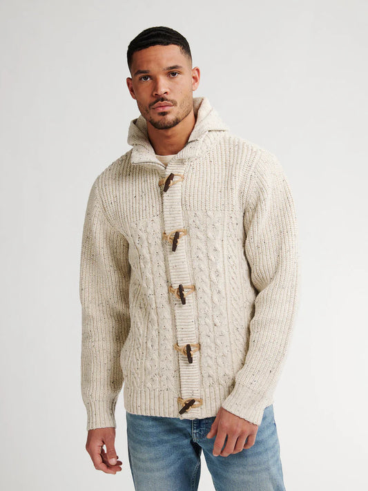 CARDIGAN CABLE-KNIT ANCHORAGE
