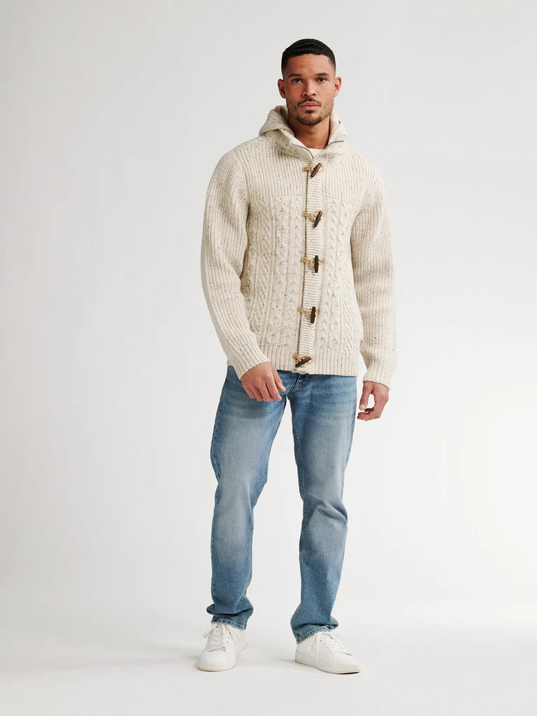 CARDIGAN CABLE-KNIT ANCHORAGE