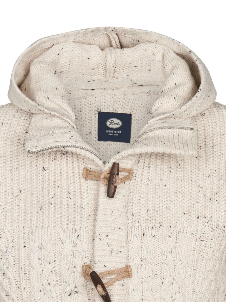 CARDIGAN CABLE-KNIT ANCHORAGE
