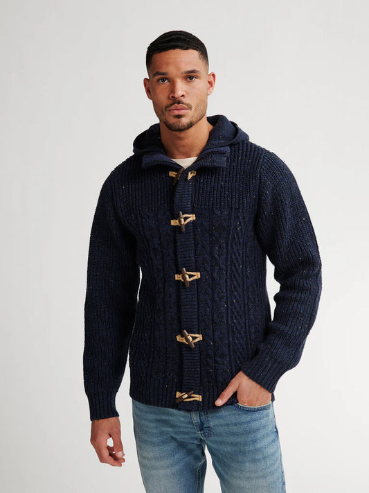 CARDIGAN CABLE-KNIT ANCHORAGE