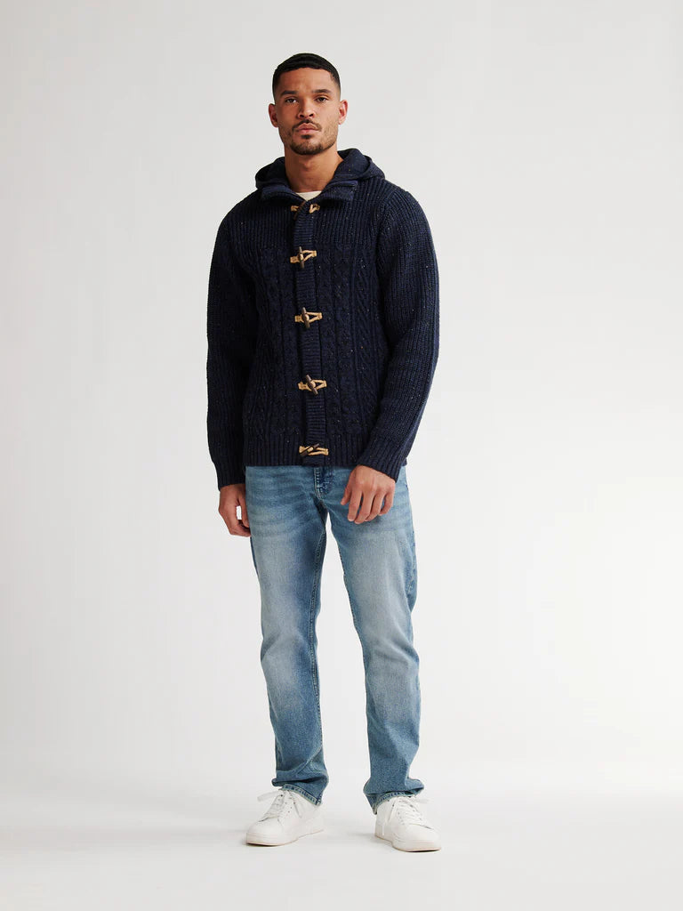 CARDIGAN CABLE-KNIT ANCHORAGE
